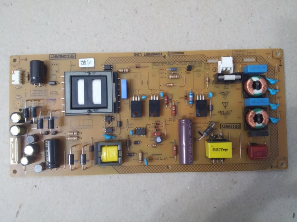 VTY194-05, ZGP140438 BEKO B40-LB-5433 MODEL LED TV 40" POWER BOARD 