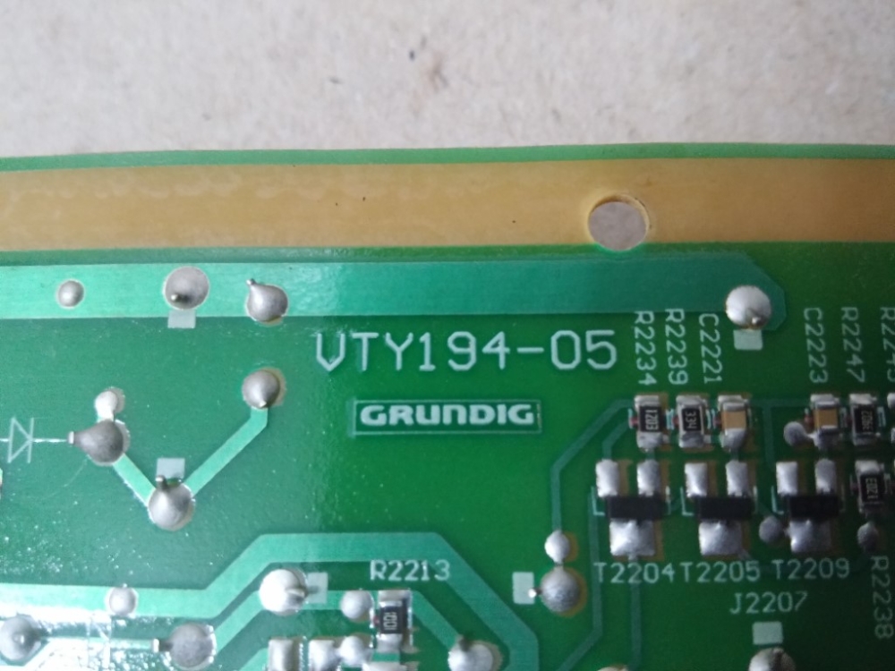 VTY194-05, ZGP140438 BEKO B40-LB-5433 MODEL LED TV 40" POWER BOARD 