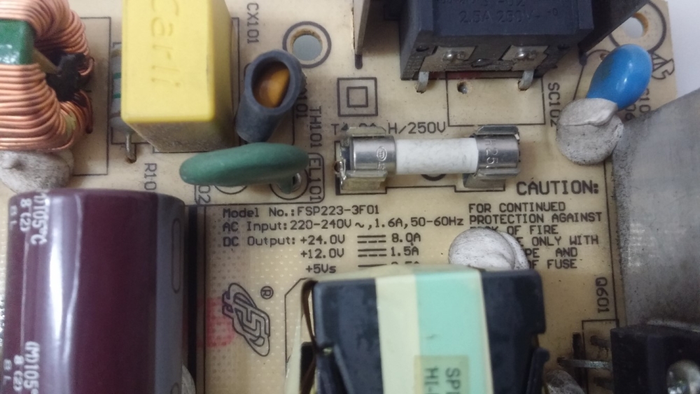 FSP223-3F01, 3BS0182814GP  BEKO F82-521 BS2HD SRS MODEL LCD TV 32" POWER BOARD 