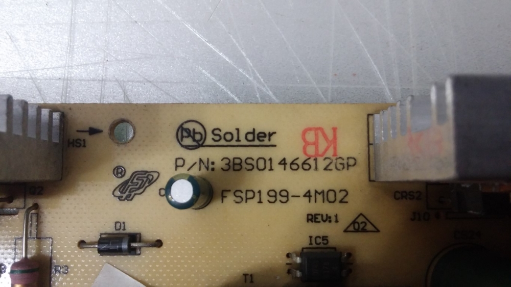 FSP199-4M02, 3BS0146612GP CREA K32S MODEL LCD TV 32" POWER BOARD 