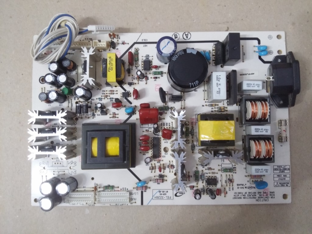 FEL-3226H VER 01, A81FL00596 DAEVOO DLT-32U1 MODEL LCD TV 32" POWER BOARD 