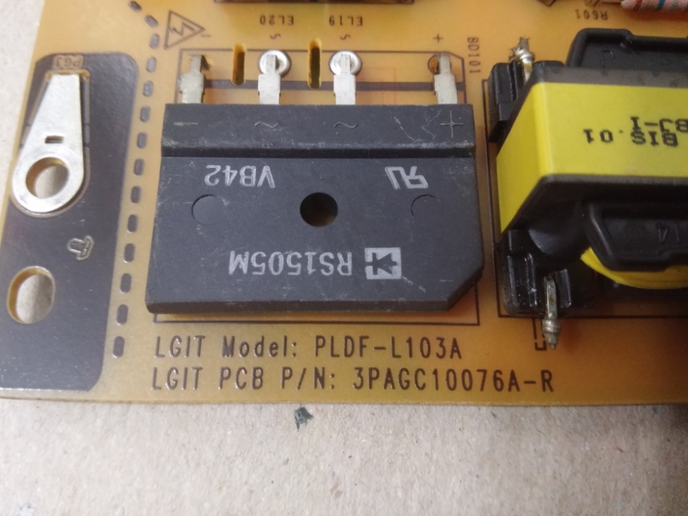 EAX64427101 (1.4), LGP4247L-12LPB  LG 42LM620S-ZE MODEL LED TV 42" POWER BOARD BESLEME