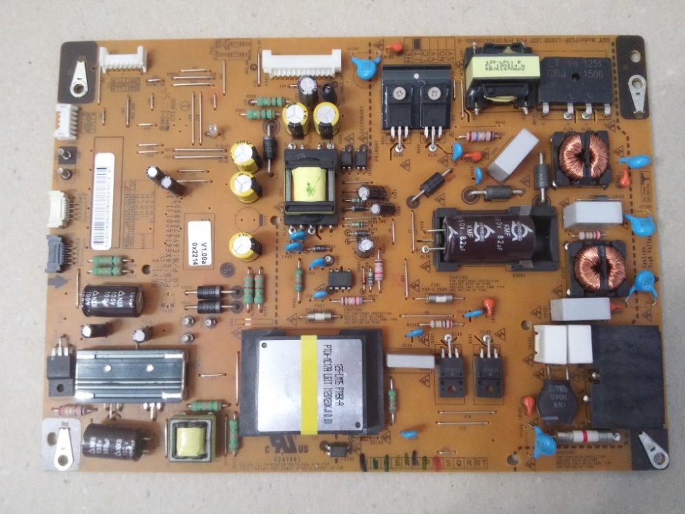 EAX64744201(1.3), EAY62608902  LG 47LM660S-ZA MODEL LED TV 47" POWER BOARD 