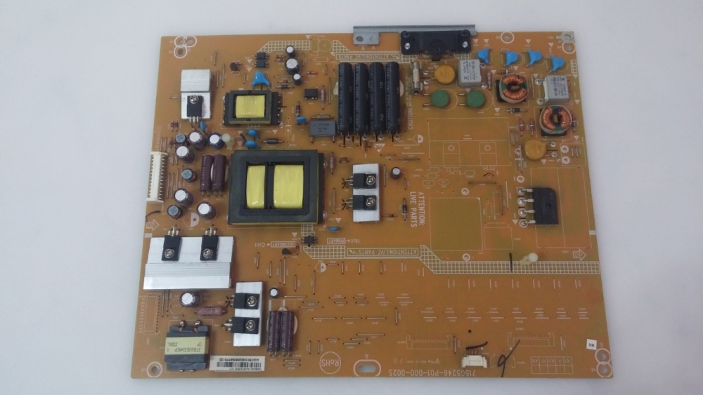 715G5246-P01-000-002S, 1Q656GAD1  PHILIPS 42PFL3507K-02 MODEL LED TV 42" POWER BOARD 