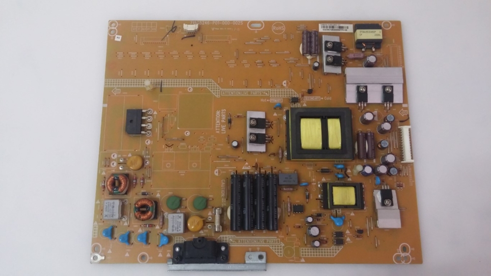 715G5246-P01-000-002S, 1Q656GAD1  PHILIPS 42PFL3507K-02 MODEL LED TV 42" POWER BOARD 
