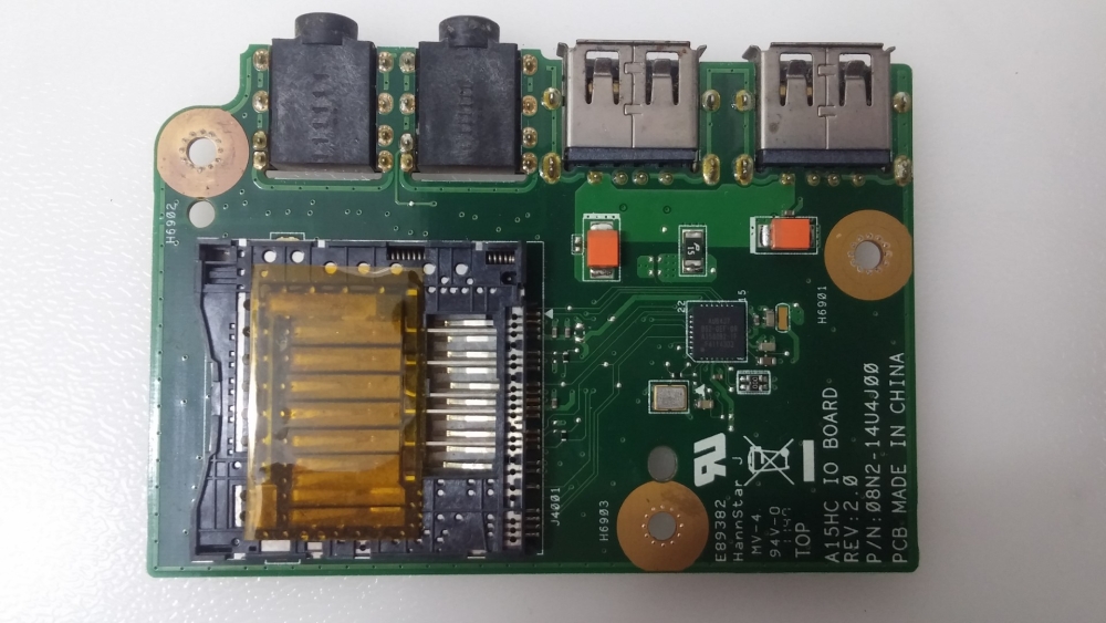 08N2-14U4J00  CASPER A15A MODEL NOTEBOOK USB PORT KART 