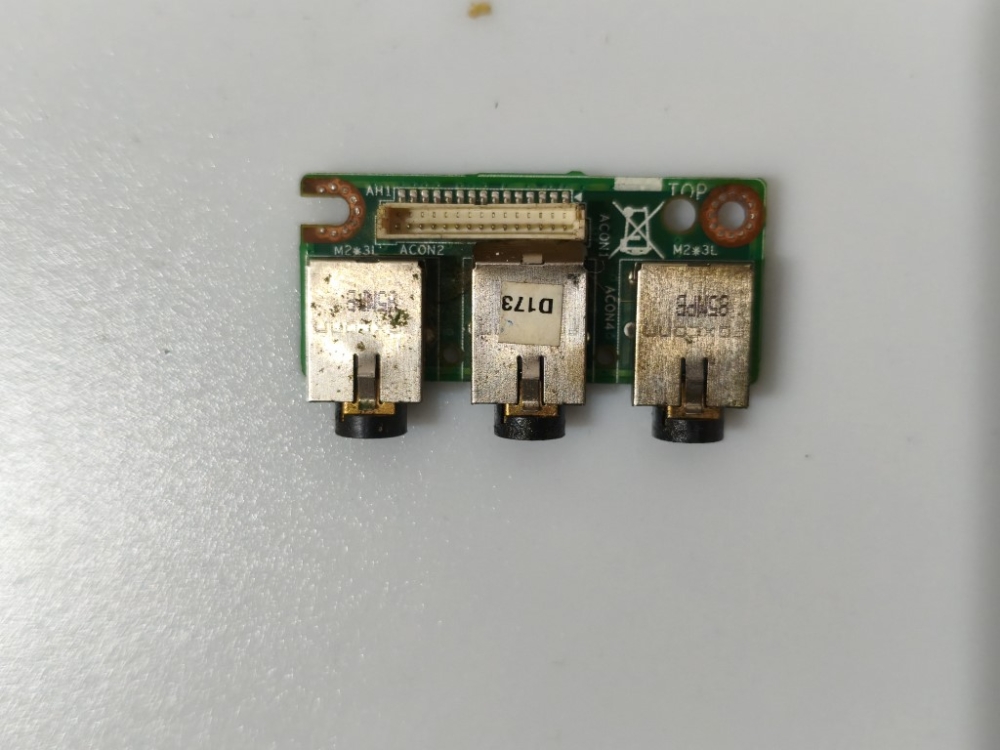 08G20EA0400GDE DELL İNSPİRON 1420 (PP26L) MODEL NOTEBOOK SES SOKET KART