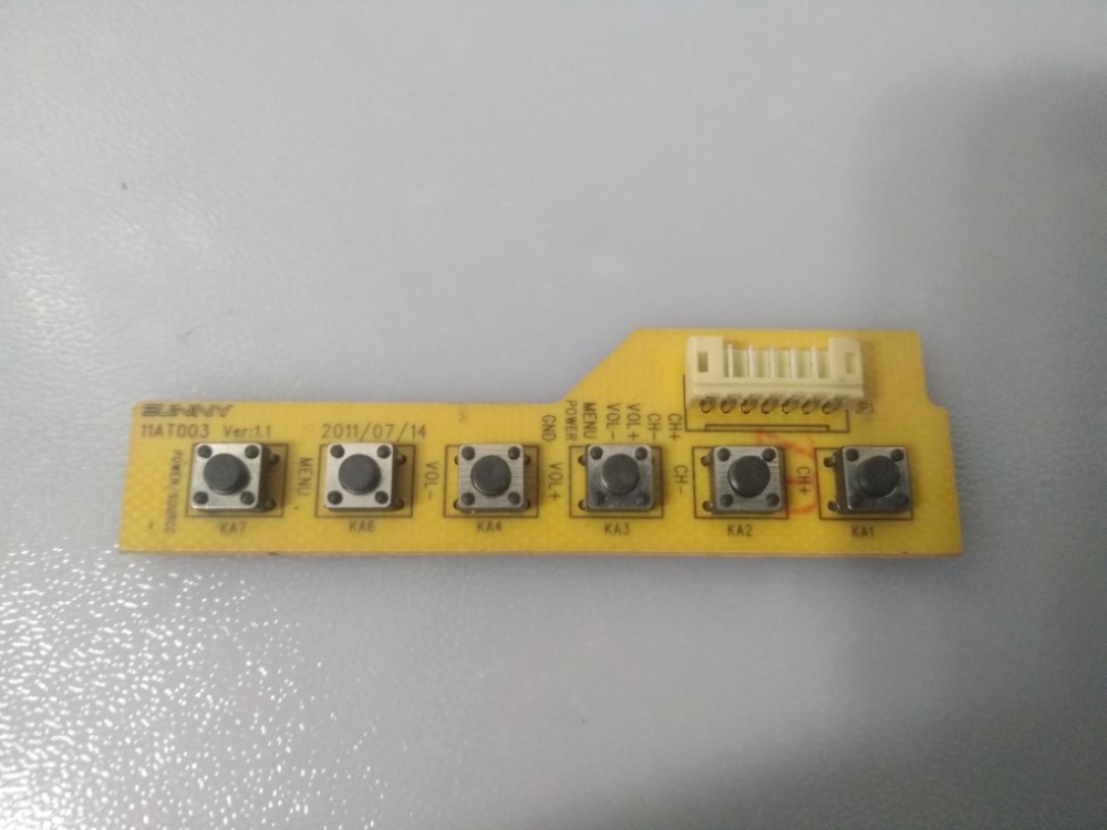 11AT003 VER.1.1 MODEL TUŞ TAKIMI 