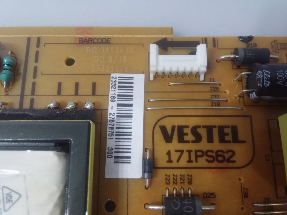 17IPS62,150115R, 23321191  SEG 32SC5600 MODEL LED TV 32" POWER BOARD