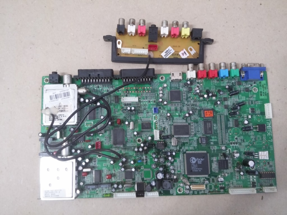 17MB15E-7, VER:E7 010606, 10049683, 20290869, 26186665 VESTEL MILLENIUM 37780 GOLD MODEL LCD TV 37" ANAKART