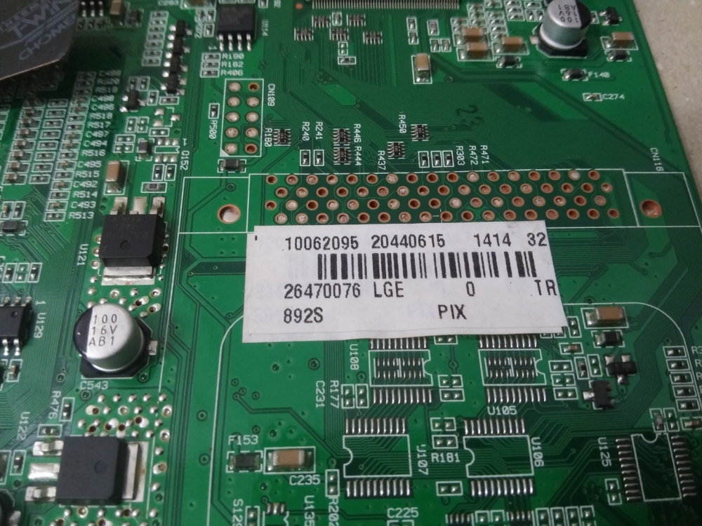 17MB35-1, V2 020708, 440616, 10062095, 20440615, 26470076 VESTEL 32PF6011 MODEL LCT TV 32" ANAKART 