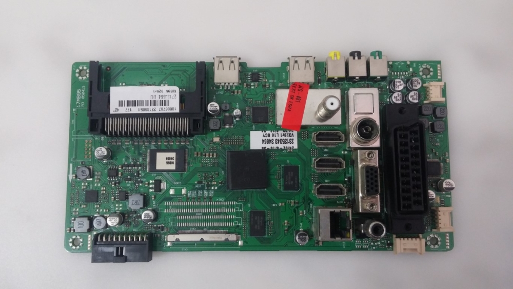 17MB95, R3 050413, 23135343, 23136054, 27134664 VESTEL SMART 42PF7175 MODEL LED TV 42" ANAKART