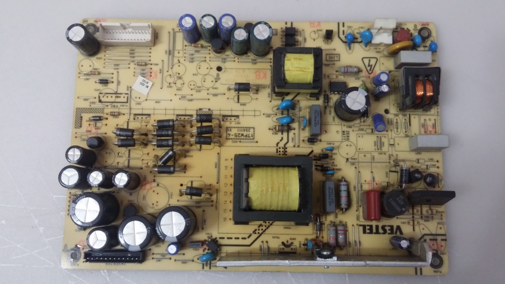 17PW25-4  VESTEL 32VH5906 MODEL LCD TV 32" POWER BOARD