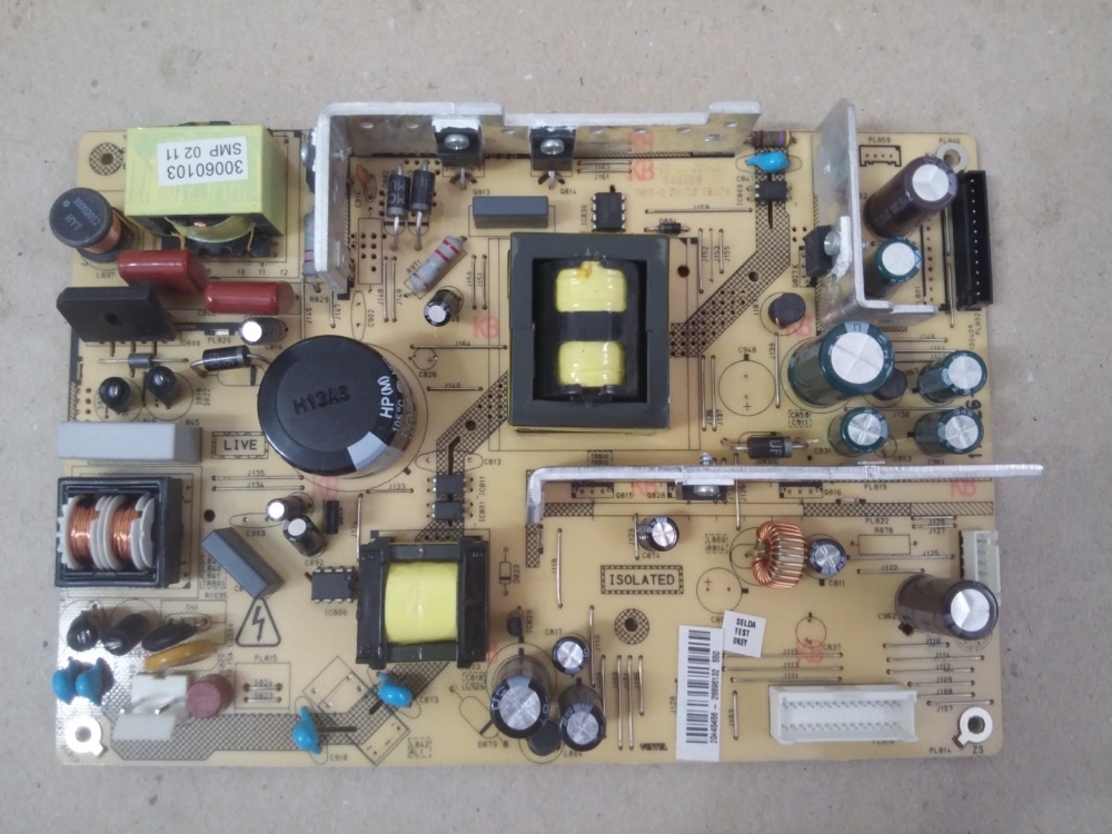 17PW26-4  VESTEL 32PF6011 MODEL LCD TV 32" POWER BOARD (BESLEME)