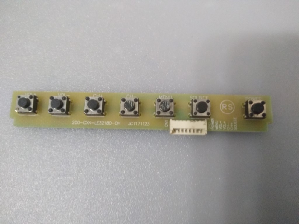 200.CXK-LE32180-0H MODEL TUŞ TAKIMI 