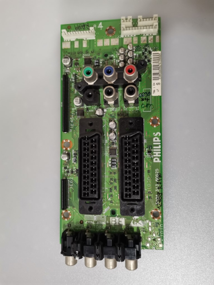 3104 313 60525, 3101 328 35672 PHILIPS 42PF7621D-10 MODEL LCD TV 42” AV İNPUT SCART kartı