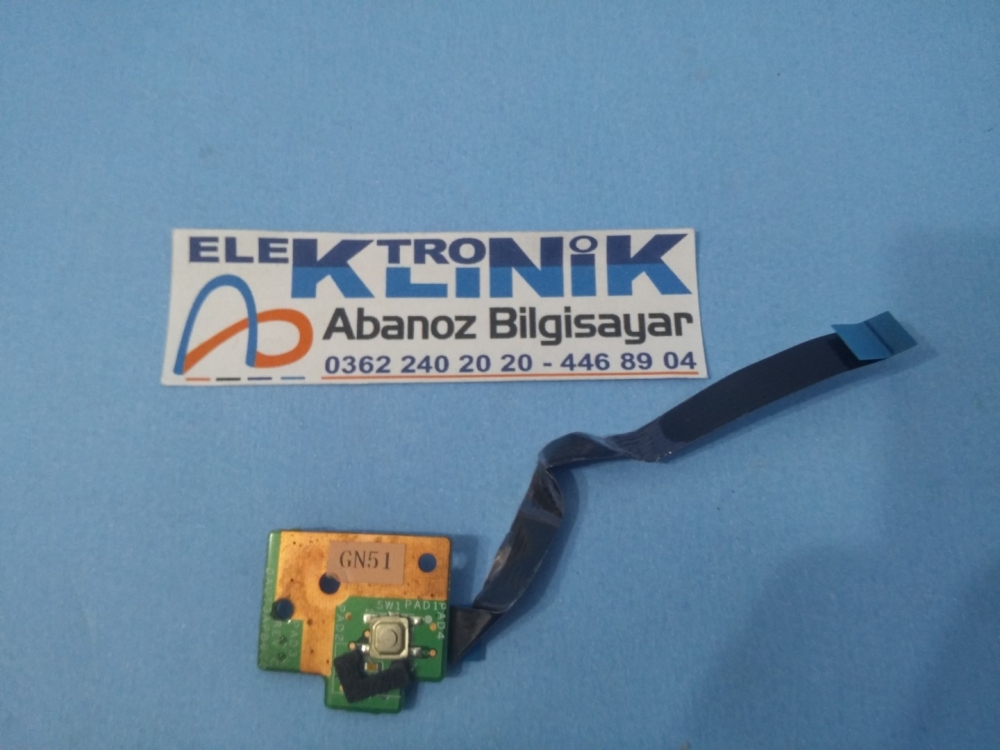 33UT3PB0020  HP PAVİLİON DV6 MODEL NOTEBOOK SERİLERİ POWER BUTON KART