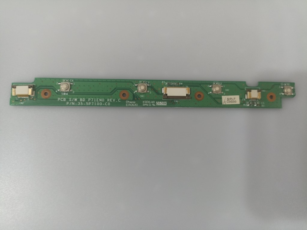 35-5P7100-C0 REV.C FUJİTSU SİEMENS AMILO A3667G MODEL NOTEBOOK POWER BUTON KART