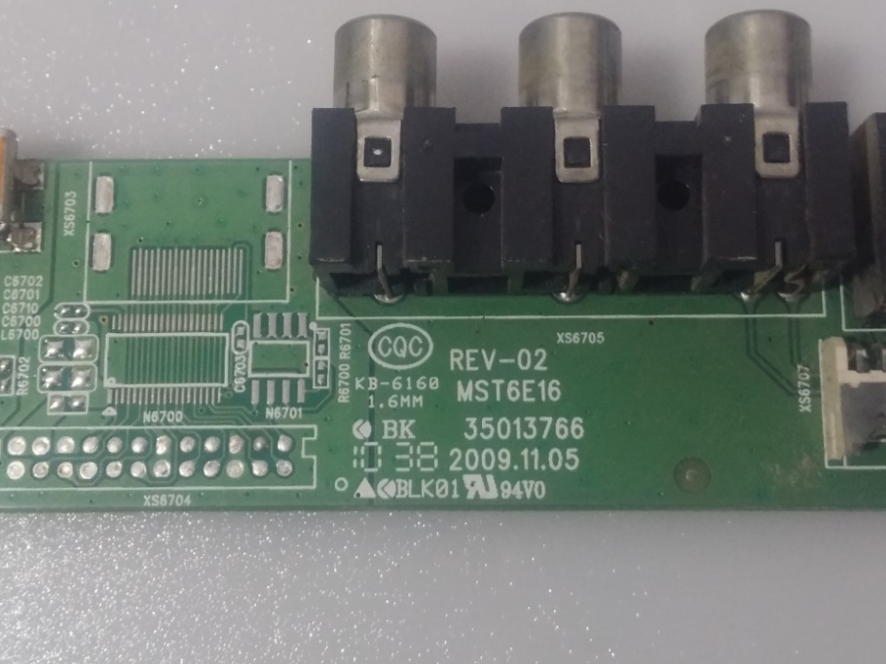 35013766, MST6E16 KONKA KL-3280Q2 MODEL LCD TV 32" AUDIO BOARD 