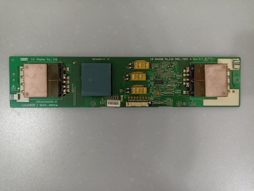3PEGC20004A-R, LC420WUN, 6632L-0604A, PNEL-T902 A REV-0.7 SUNNY SN042LM181-T1FM MODEL LCD TV 42" İNVERTER BOARD