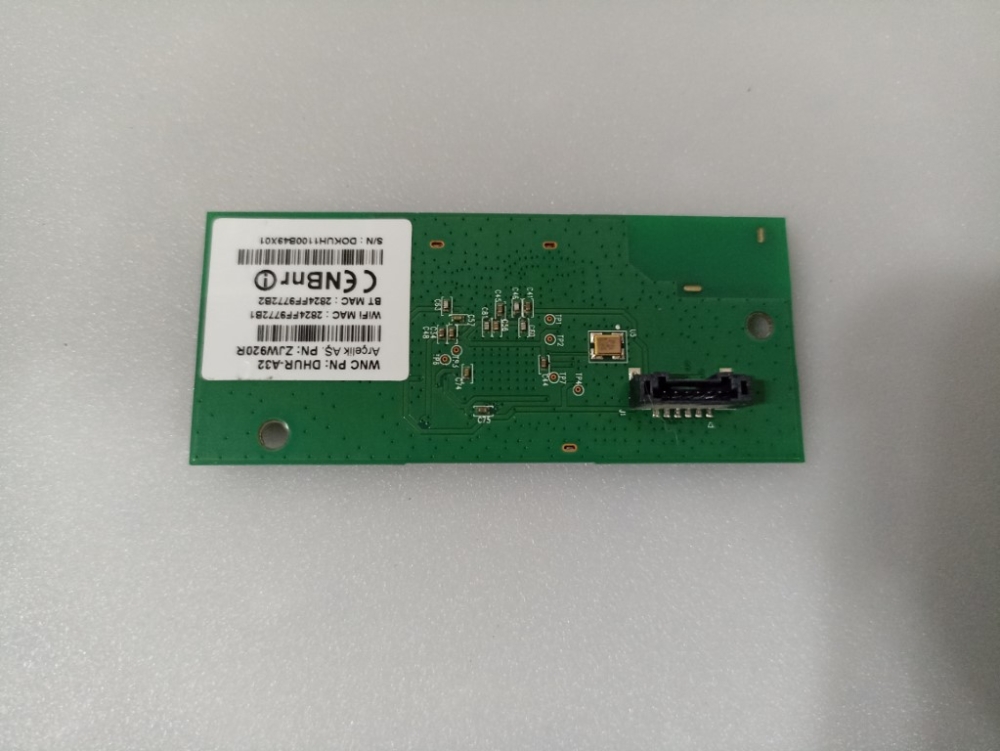 48DHUR01.0GB GRUNDIG 49 VLX 8650 BP MODEL LED TV 49" WİFİ BOARD