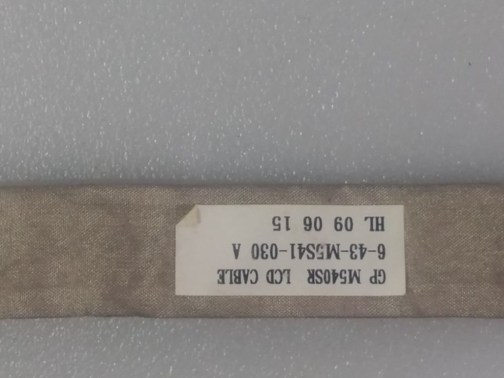 6-43-M5S41-030 A CASPER NIRVANA M54SR MODEL NOTEBOOK DATA KABLOSU 