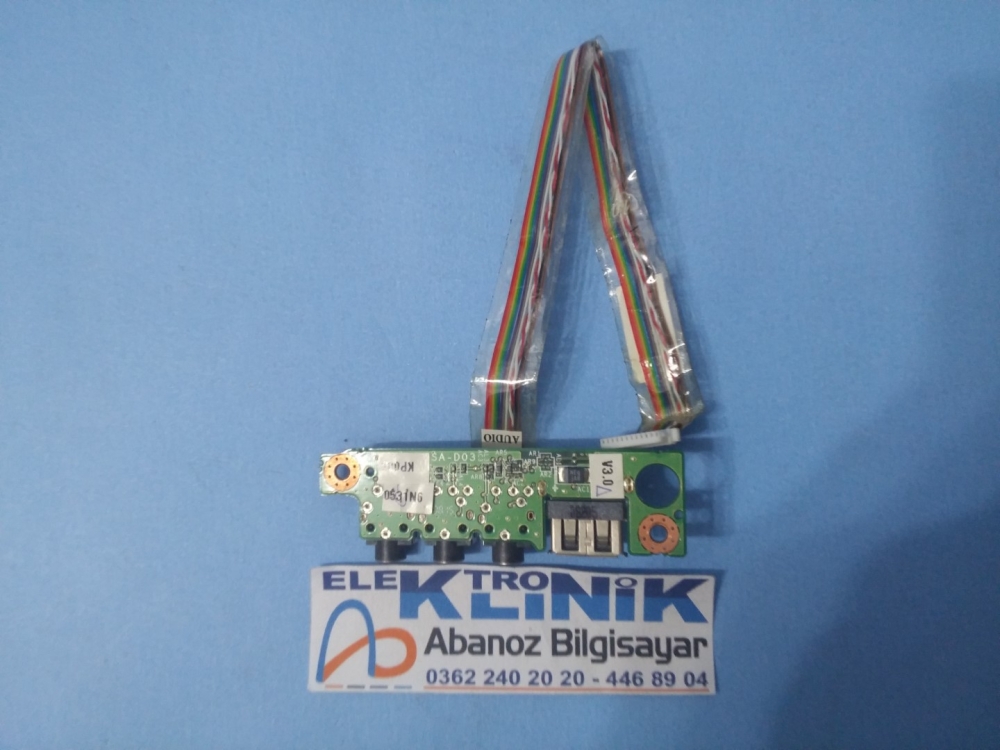 6-43-M76S0-051  CASPER NİRVANA M760S MODEL NOTEBOOK USB PORT KART 