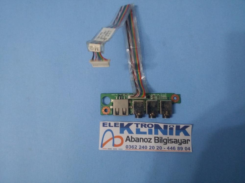 6-43-M76S0-051  CASPER NİRVANA M760S MODEL NOTEBOOK USB PORT KART 