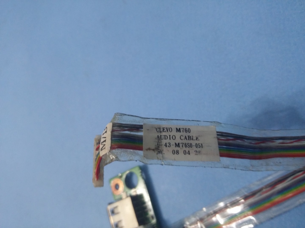 6-43-M76S0-051  CASPER NİRVANA M760S MODEL NOTEBOOK USB PORT KART 