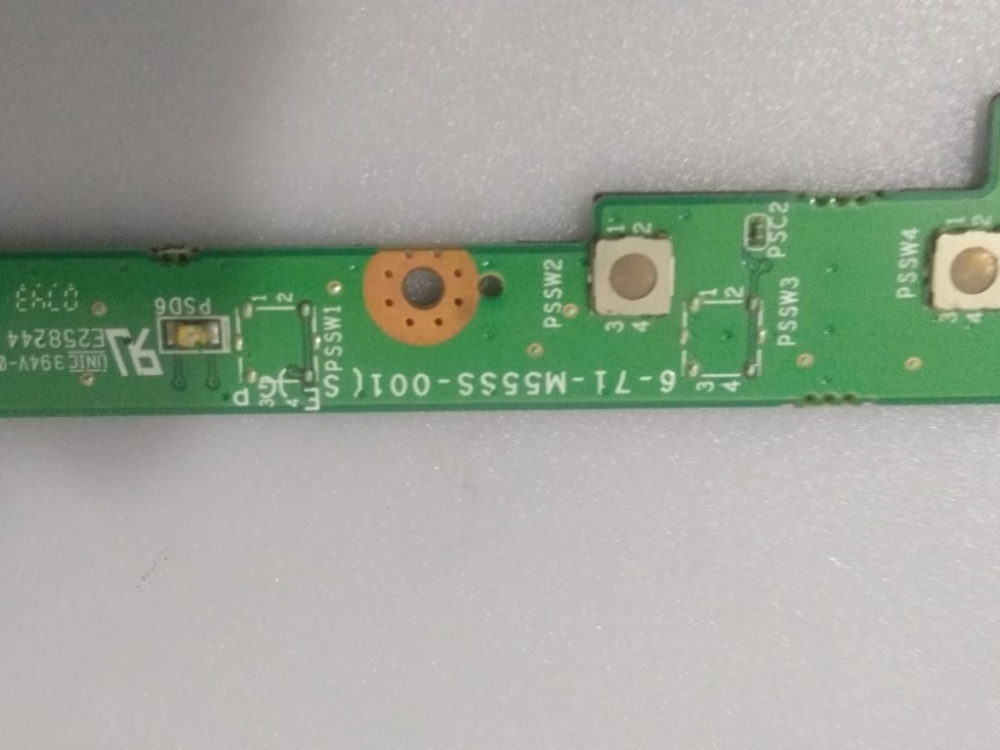 6-71-M55SS-001(SE) CASPER M548SE MODEL NOTEBOOK  POWER BUTON