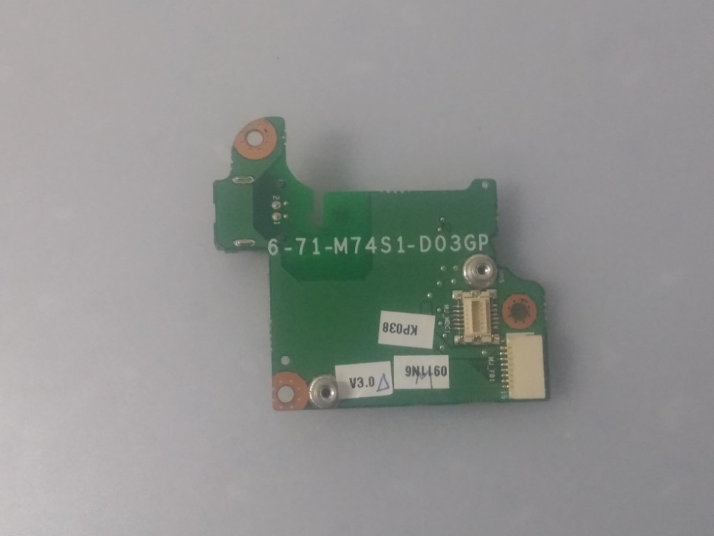 6-71-M74S1-D03GP CASPER NIRVANA M762SU MODEL NOTEBOOK MODEM PORTU 
