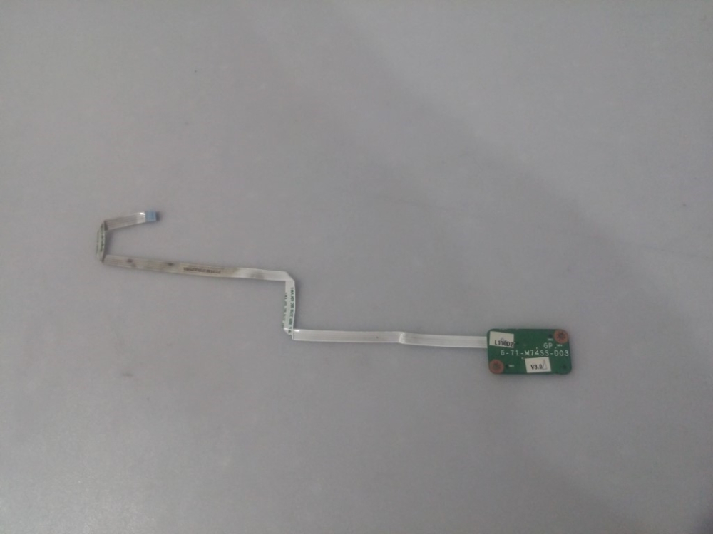 6-71-M74SS-D03 PROBOOK B5123-PRBG15 MODEL NOTEBOOK POWER BUTON KART