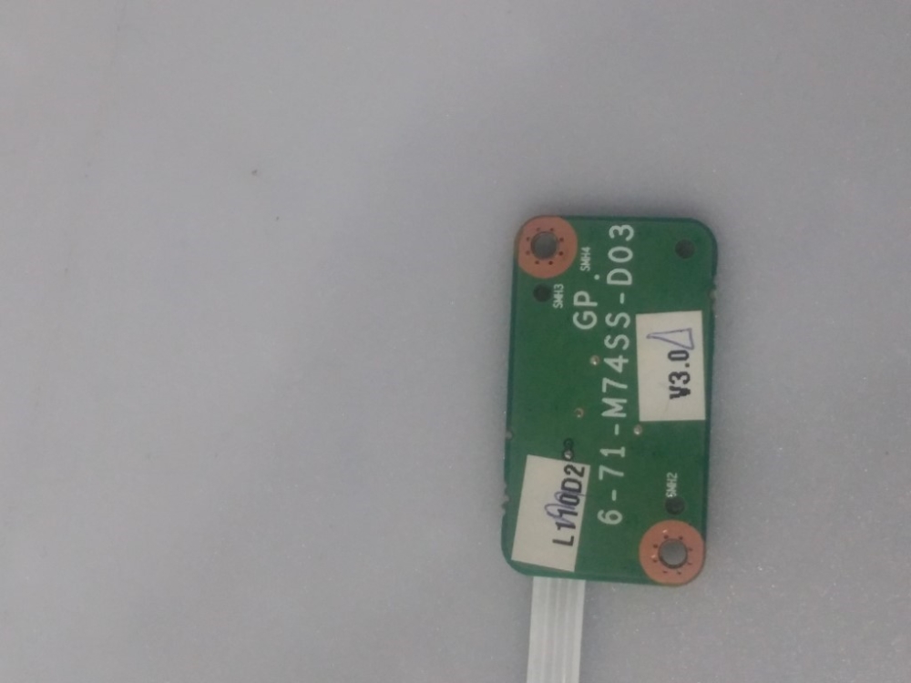 6-71-M74SS-D03 PROBOOK B5123-PRBG15 MODEL NOTEBOOK POWER BUTON KART