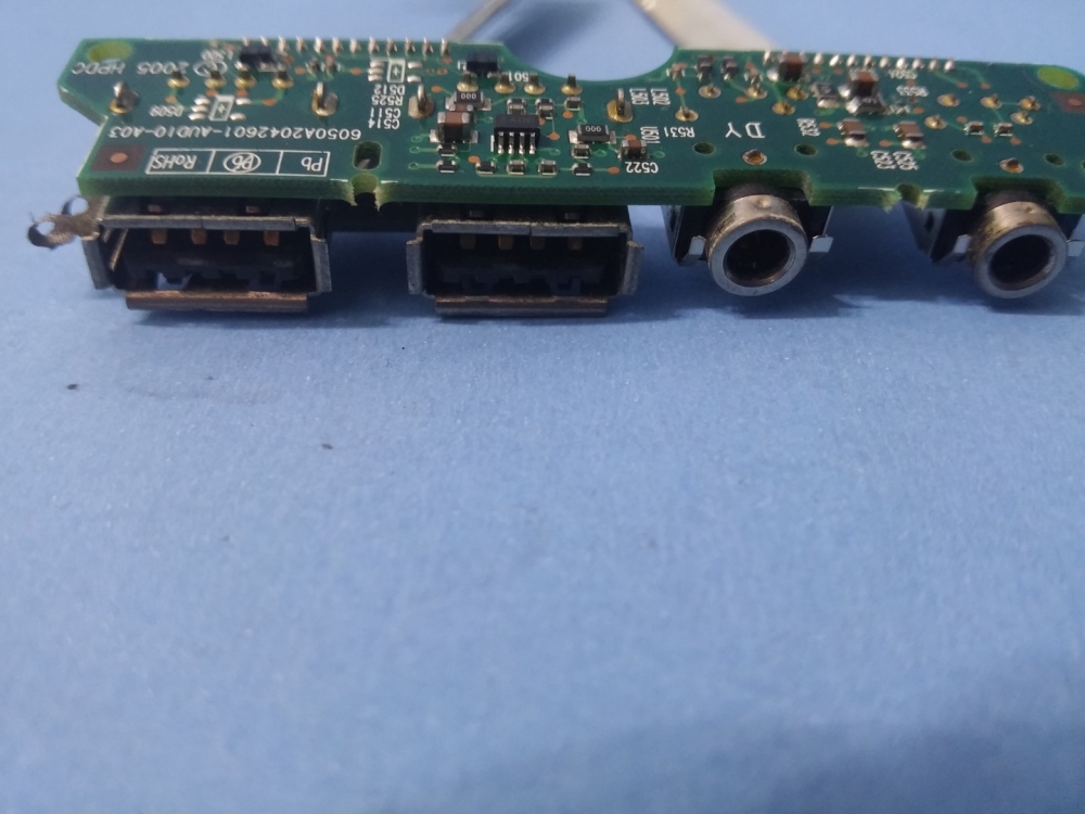 6050A2042601  HP COMPAQ NX7300 MODEL NOTEBOOK USB PORT KART