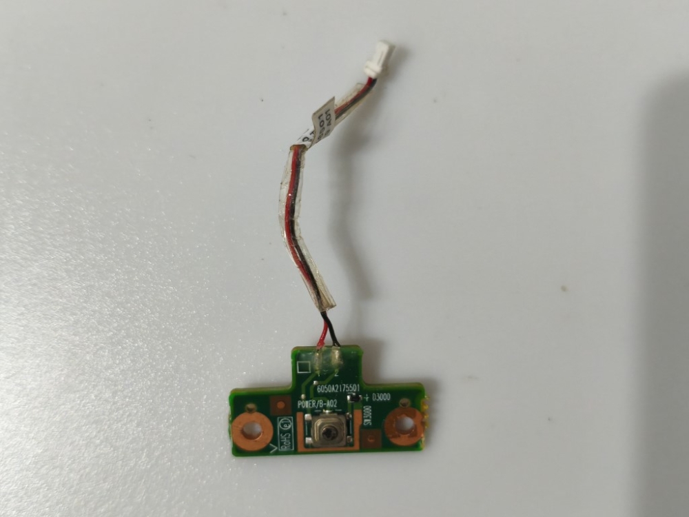 6050A2175501 TOSHİBA SATELLİTE L300-1A3 MODEL NOTEBOOK POWER BUTON KARTI