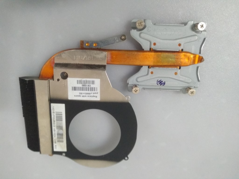 606014-001 HP PAVİLİON G62 MODEL NOTEBOOK CPU SOĞUTUCU 