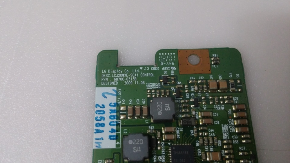 6870C-0313B  BEKO F82-507 B 3HD MODEL LCD TV 32" EKRAN KARTI 