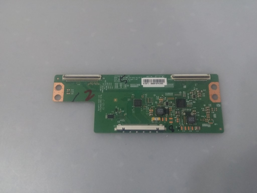 6870C-0532A BEKO B43L 5531 4B2 MODEL LED TV 43" EKRAN KART T-CON