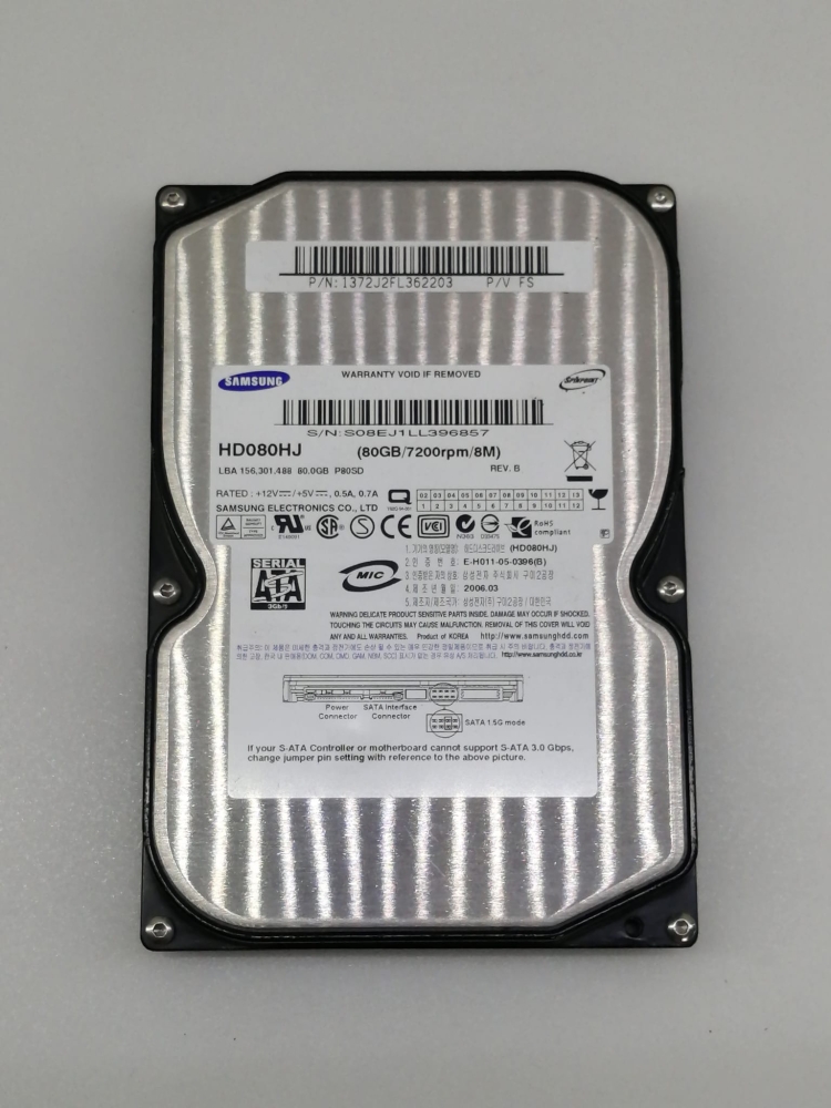 80 GB 7200 HD 3,5" HARDDİSK