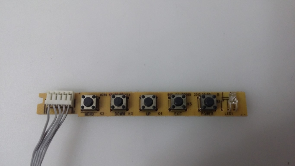 900-04-0065 CASPER M989A MODEL LED MONİTÖR 18.5" POWER BUTON TUŞ 