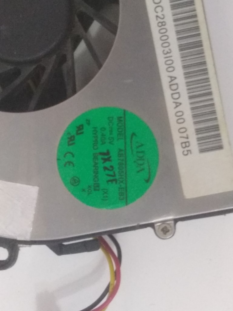 AB7805HX-EB3 ACER ASPİRE 7520 MODEL NOTEBOOK CPU FAN 