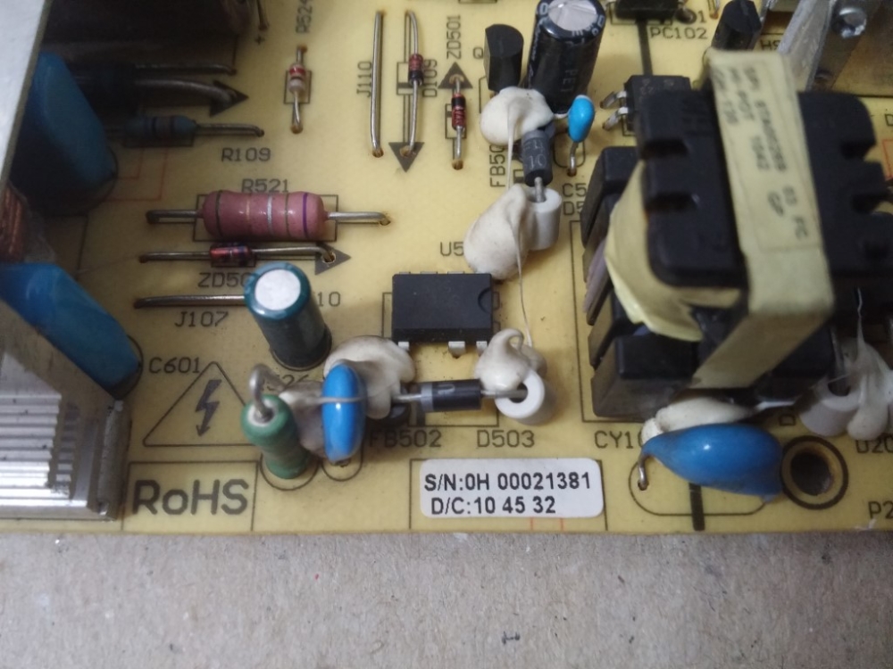 FSP223-3F01, YLT910R  ARÇELİK 94-203 FHD MODEL LCD TV 37" POWER BOARD (BESLEME) 