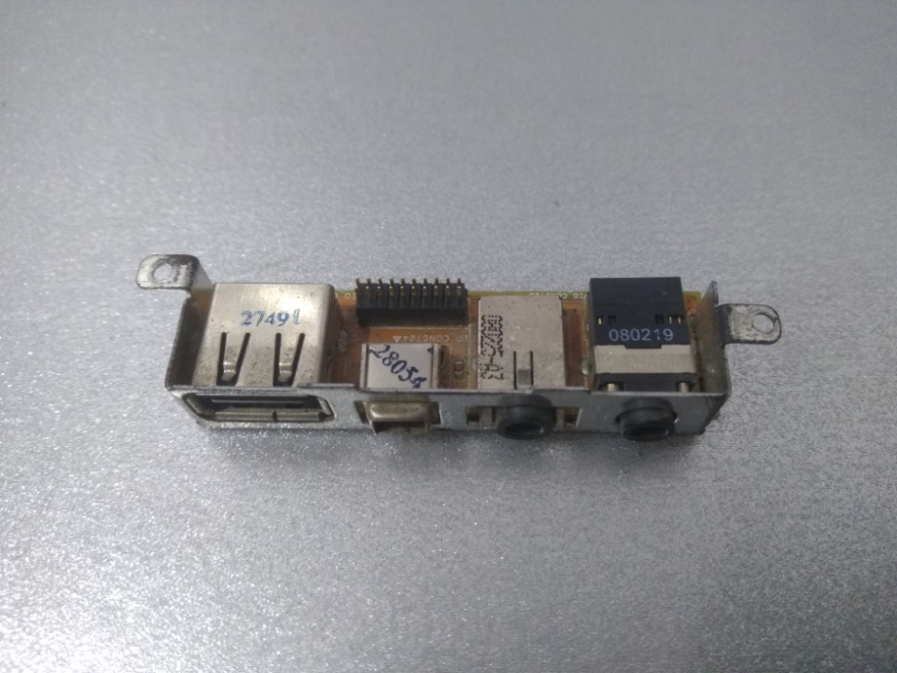 AUDIO JACK BOARD REV:2.4 ASUS X80L MODEL NOTEBOOK SES SOKET KART