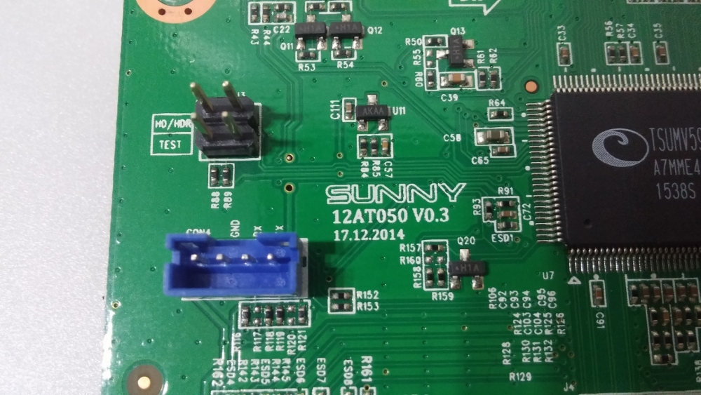 12AT050 V0.3, Y.M ANAKART SUNNY 12AT050 MNL AXEN AX032DLD12AT050-KM LED TV 32" ANAKART 
