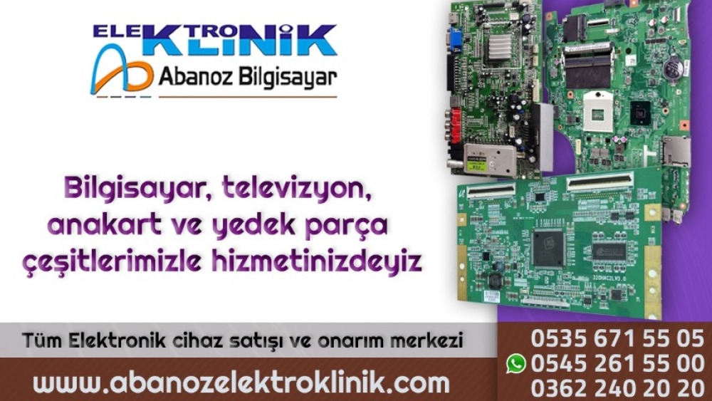 BİLGİSAYAR,TELEVİZYON,ANAKARTVE YEDEK PARÇA ÇEŞİTLERİ