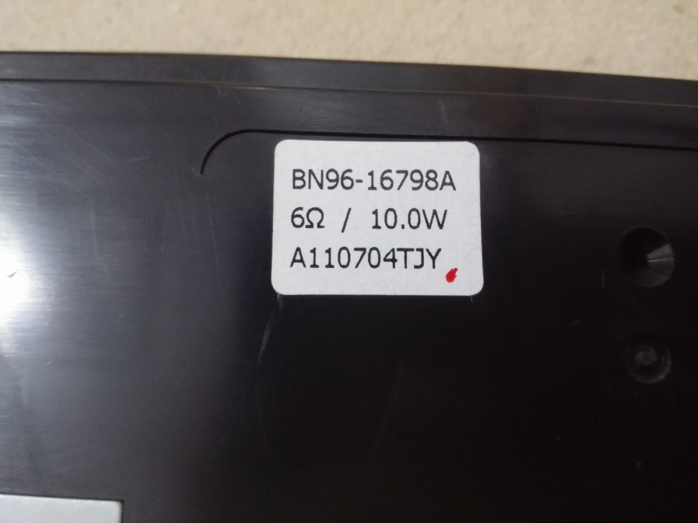 BN96-16798A  SAMSUNG SMART UE40D8000 MODEL LED TV 40" HOPARLÖR