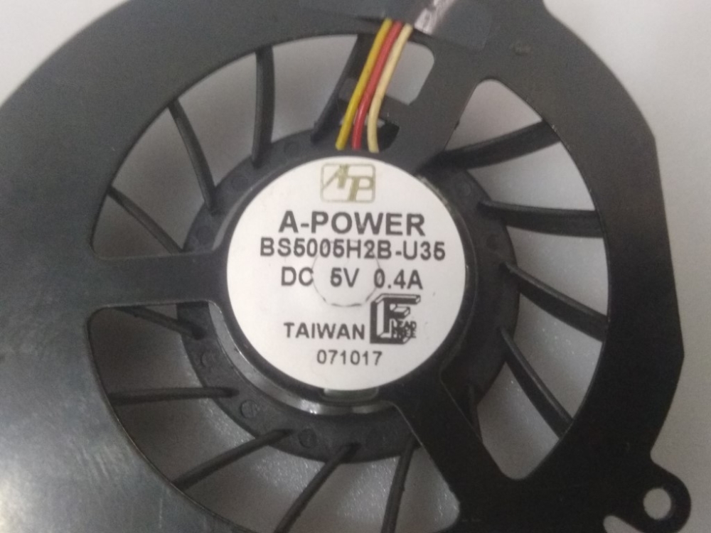 BS5005H2B-U35 CASPER M548SE MODEL NOTEBOOK CPU FAN 