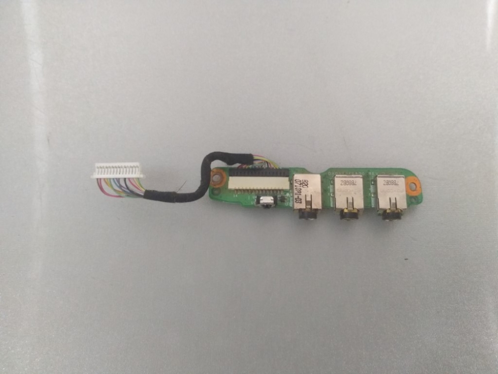 DA0AT3AB8D0 REV:D HP PAVİLİON DV6680EE MODEL NOTEBOOK SES SOKET KART 