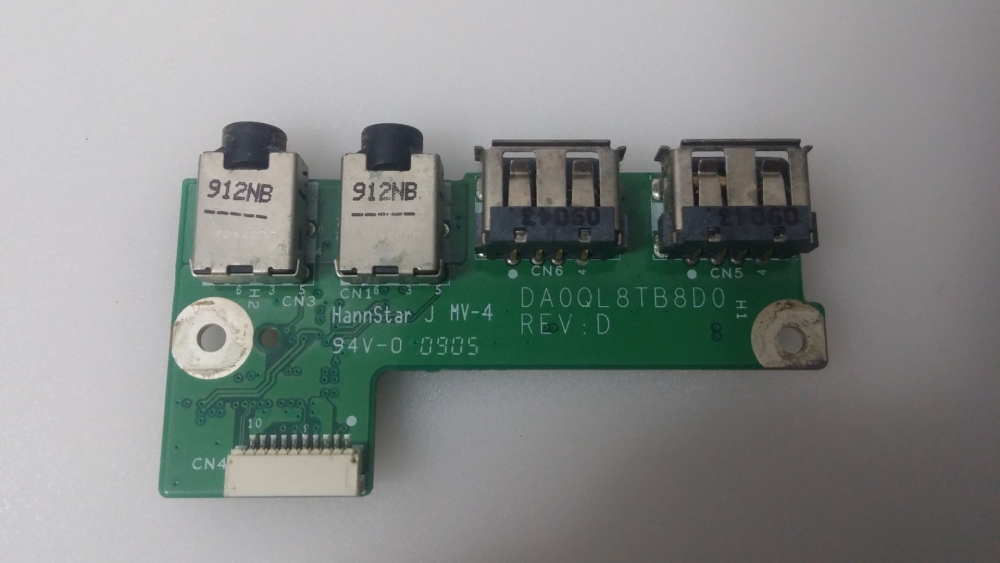 DA0QL8TB8D0, S9C2E0C87  AİDATA MT581 MODEL NOTEBOOK USB PORT KART 