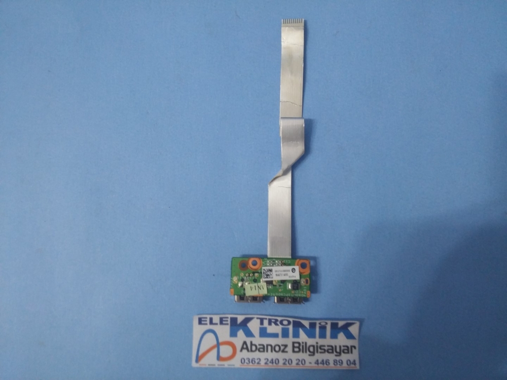 DA0UT3PC8D0  HP PAVİLİON DV6-1235ET MODEL NOTEBOOK USB PORT KART